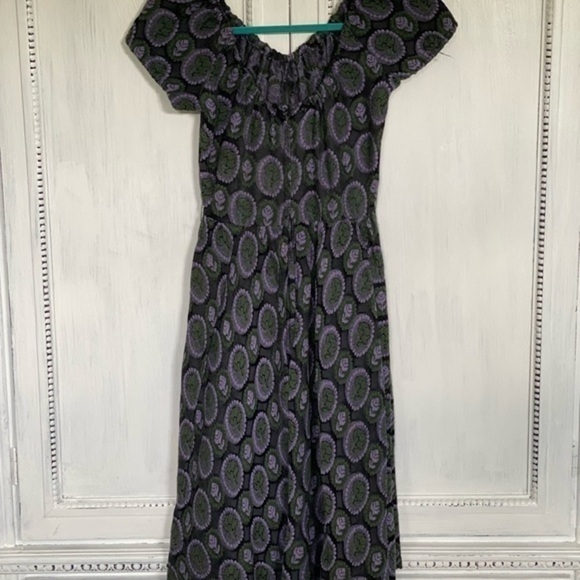 Eloise Curtis Vintage Dress Off the Shoulder in EUC Size XS Waist is 24. - Picture 1 of 4